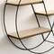 Vintiquewise Modern Decorative Wall Shelf - Stylish Multi-Functional Metal Display for Entryways, Bathrooms, Bedrooms, Living Rooms, and Offices